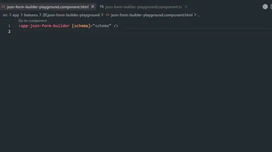 Vídeo demo do formulário baseado em JSON.